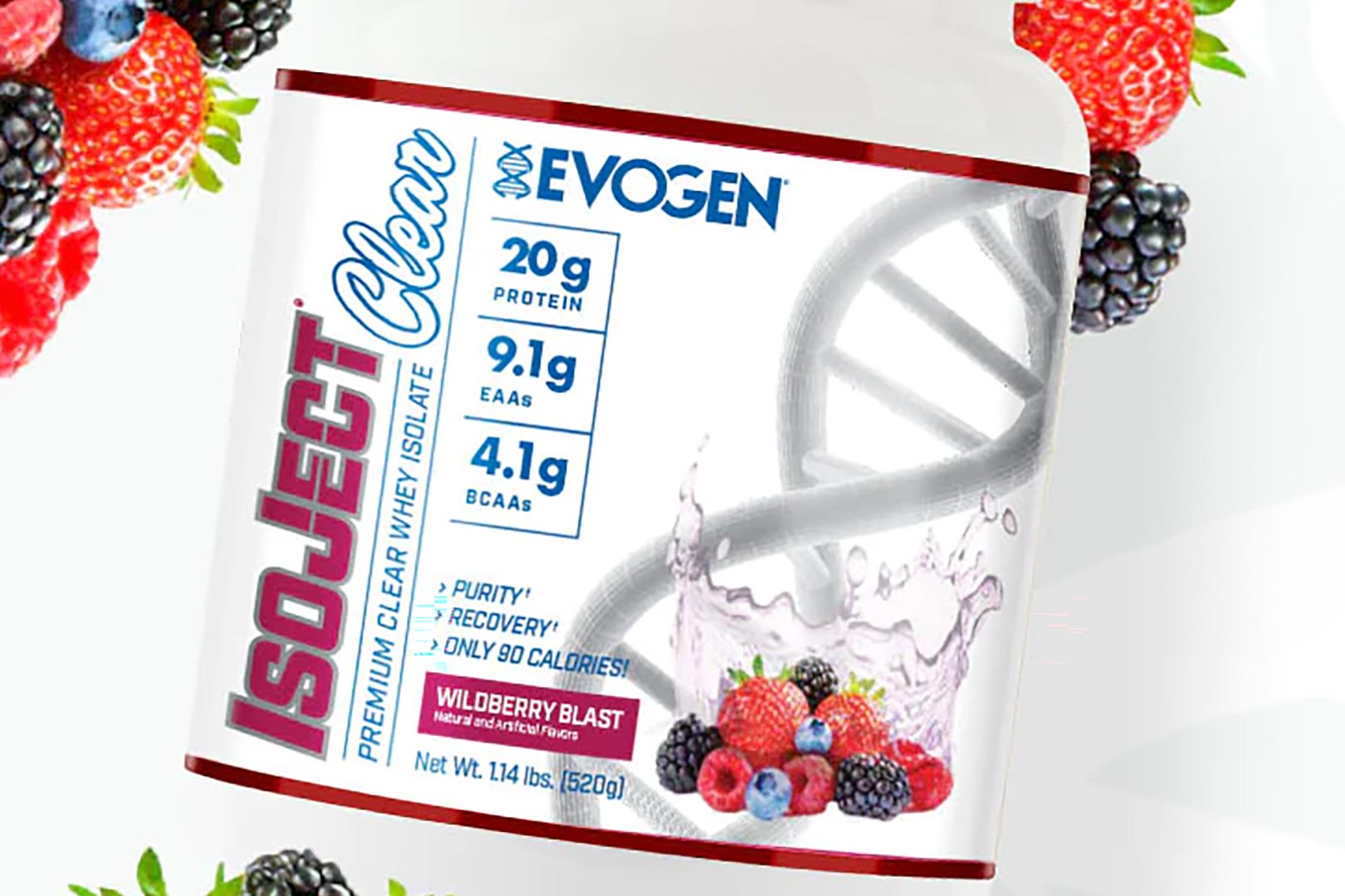 Evogen introduces its refreshing protein powder IsoJect Clear