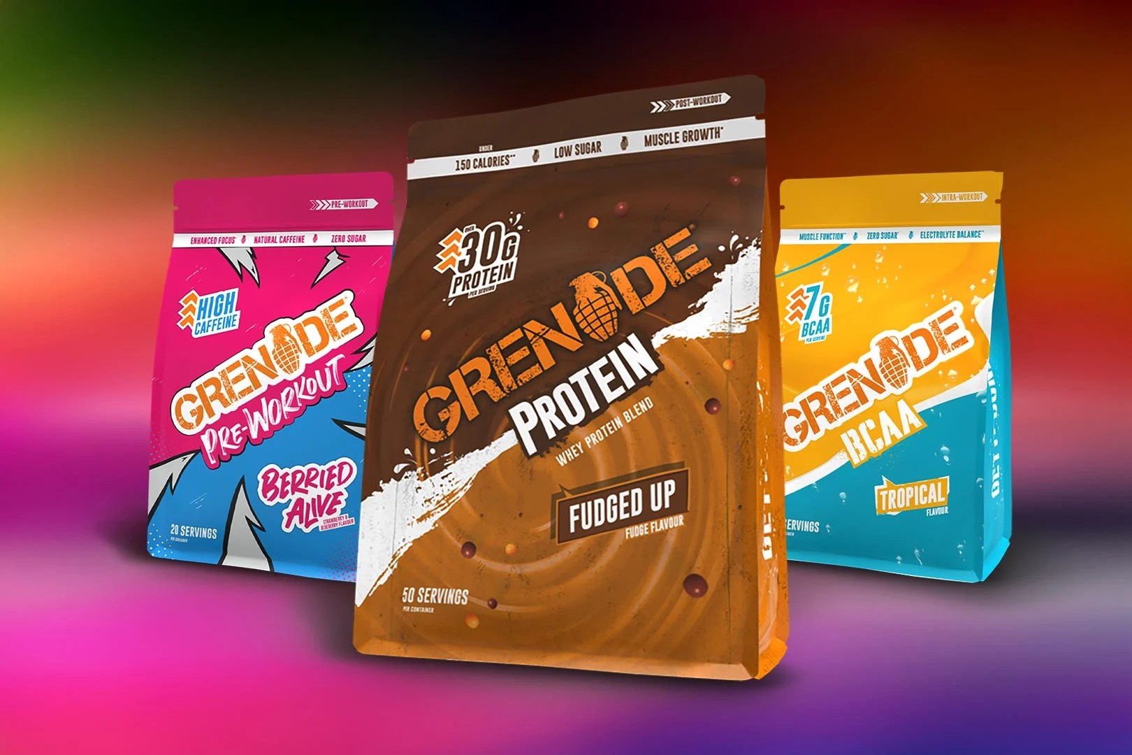 Grenade launches a costeffective preworkout, protein and amino