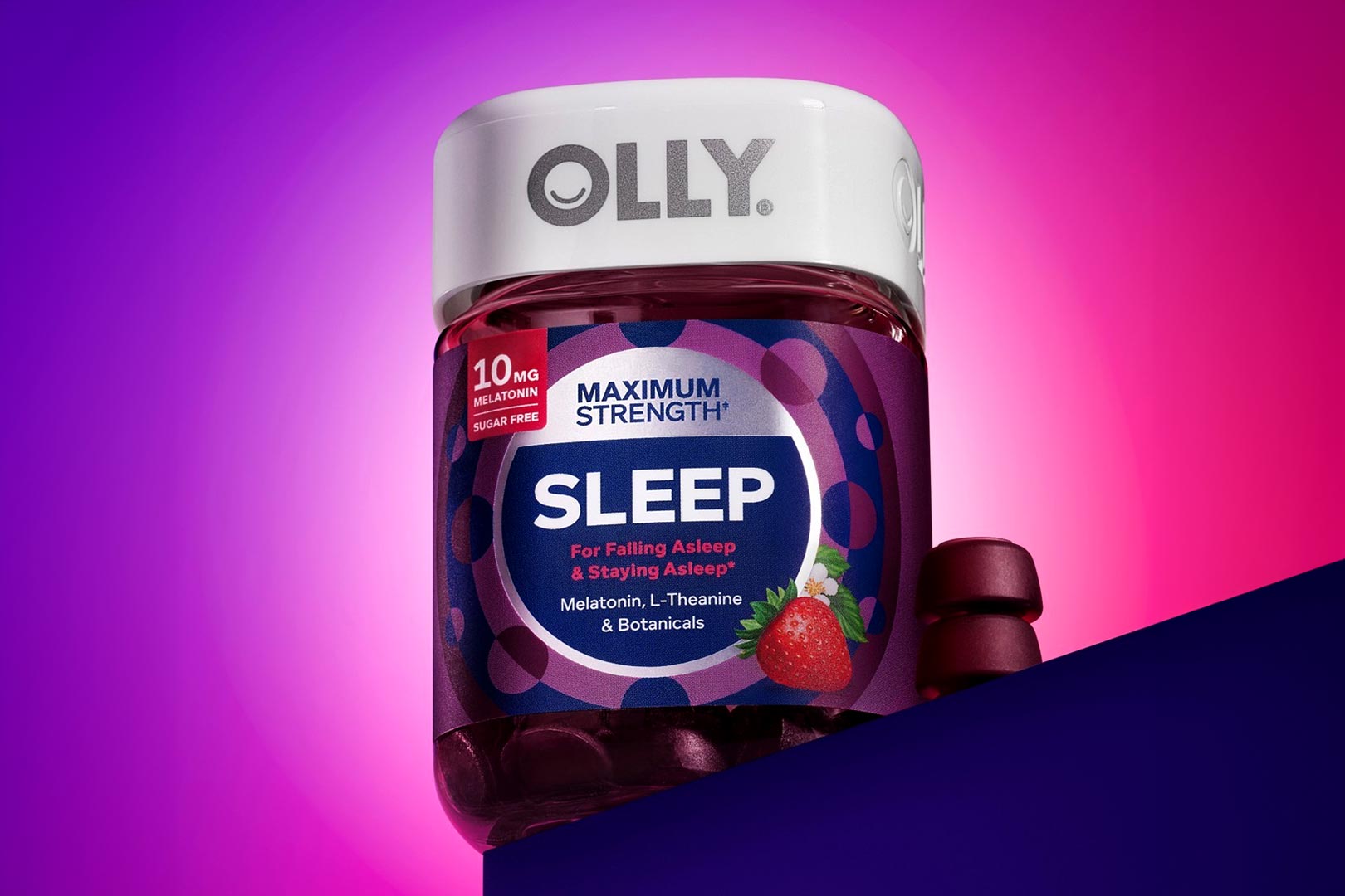 Olly Maximum Strength Sleep ups the dose of melatonin to 10mg