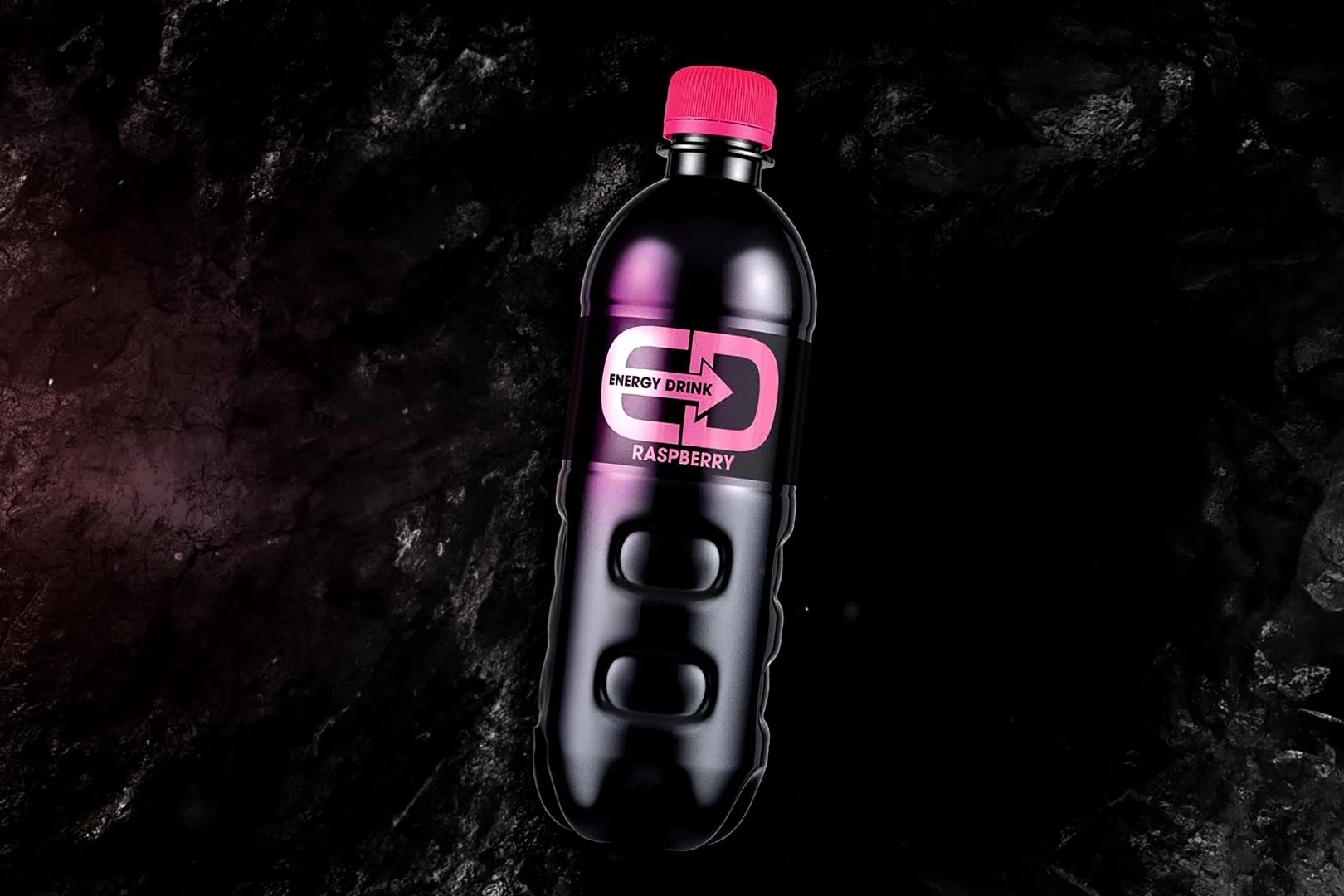 Raspberry ED Energy Drink doesn't go as high in sugar at 12.5g