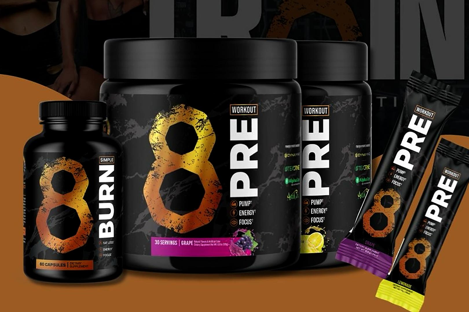 Tr8in preworkout and fat burner from Elev8tion Fitness