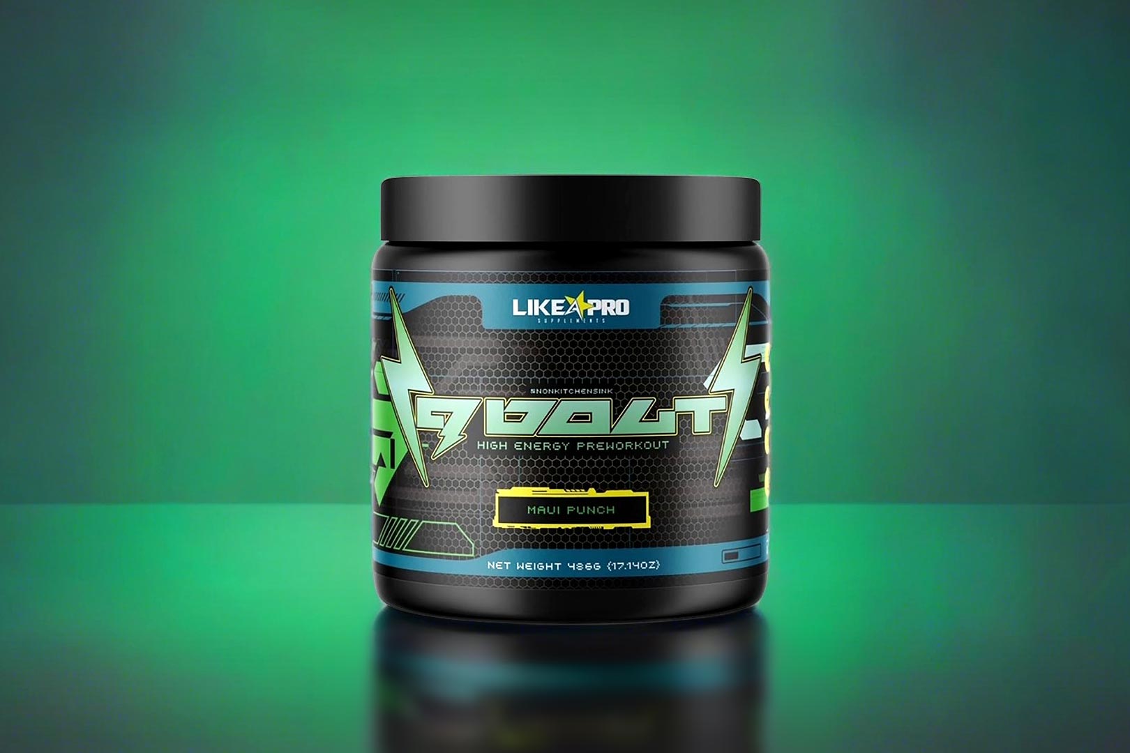 Like A Pro aims for a harderhitting feel in its 9 Voltpreworkout