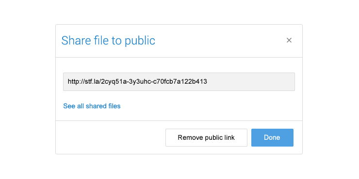 Share your (encrypted) files, but in the secure way!