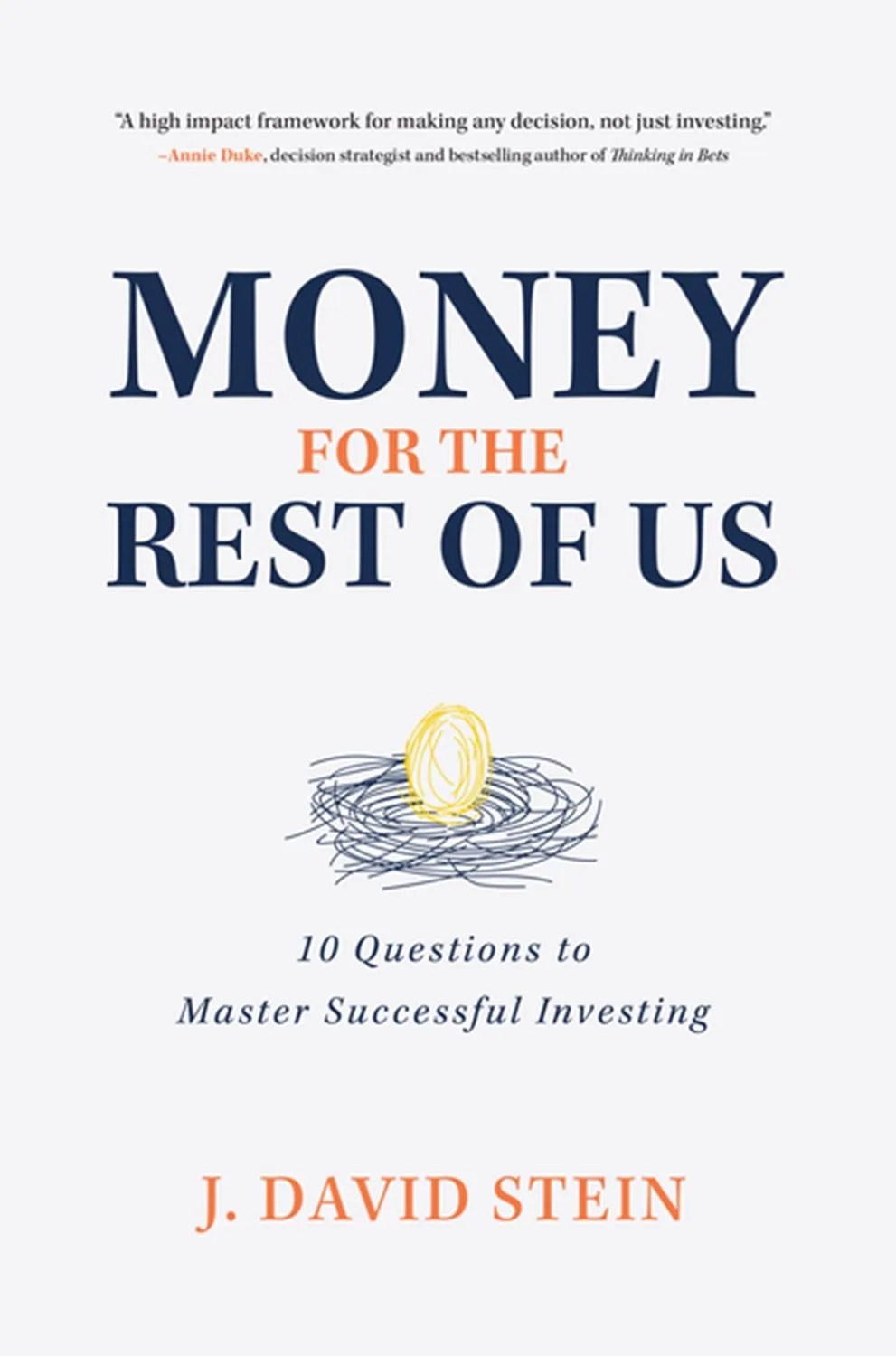 MoneyForTheRestofusbookDavidStein » The Stacking Benjamins Podcast
