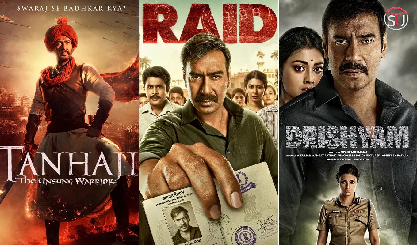 Top 10 Movies of Ajay Devgan