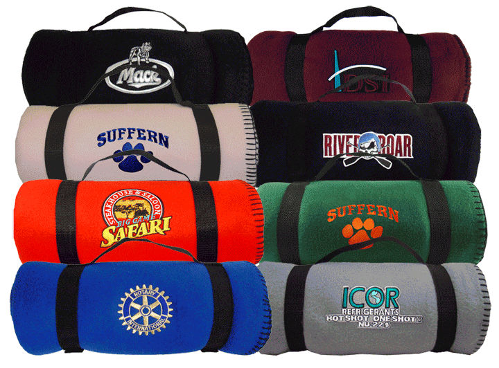 Customize Your Own Blanket Logo Blankets Custom Stadium Blankets