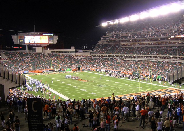 Paul Brown Stadium, Cincinnati Bengals football stadium Stadiums of Pro Football