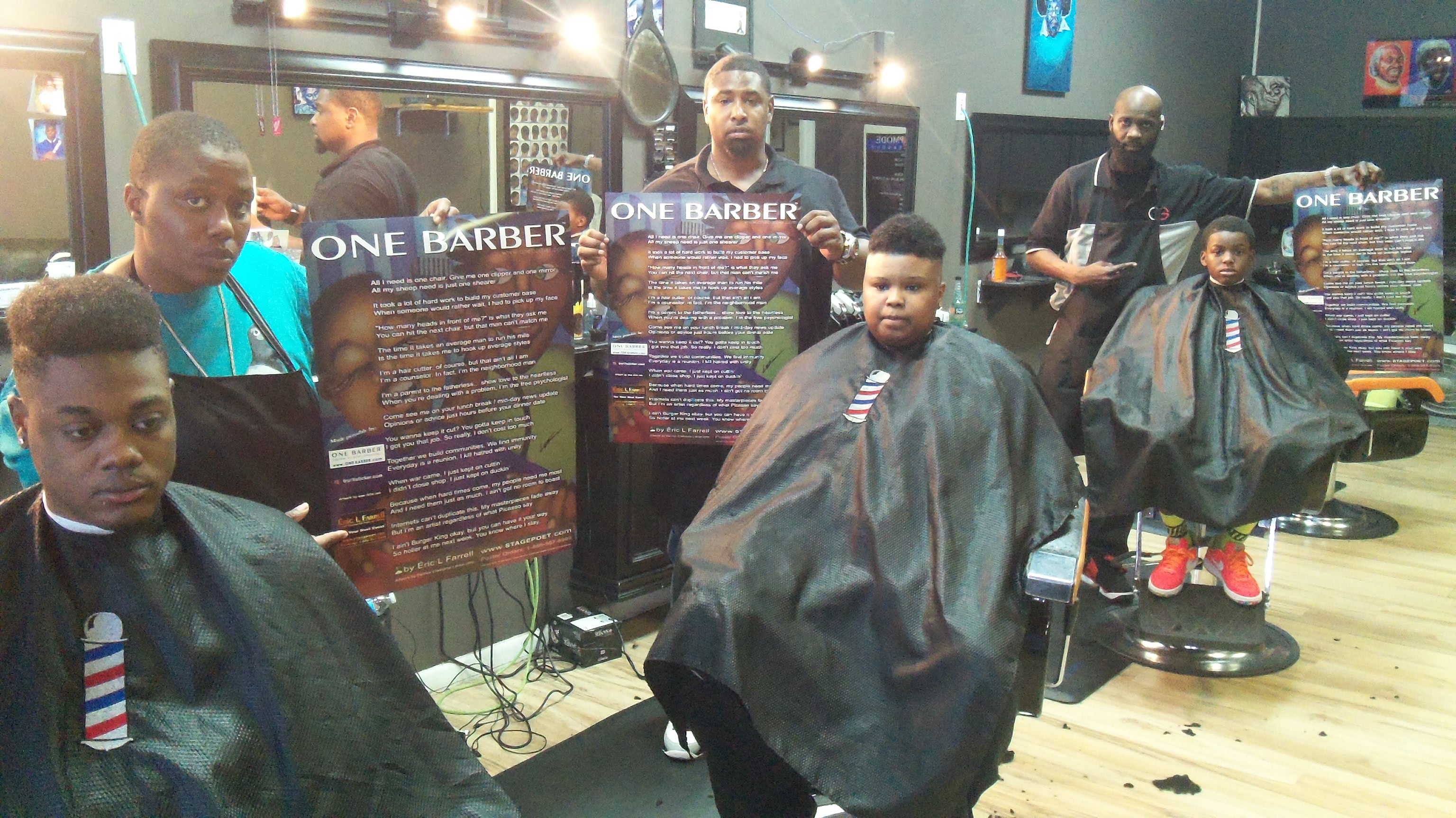 ONE BARBER > Florida Barber Shops in FL hair shops including