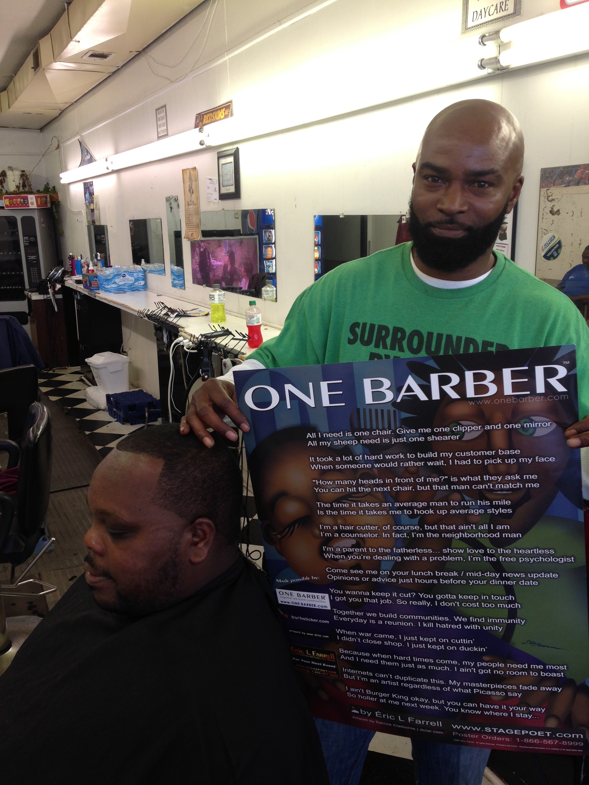 ONE BARBER > South Carolina Barber Shops in SC hair shops including