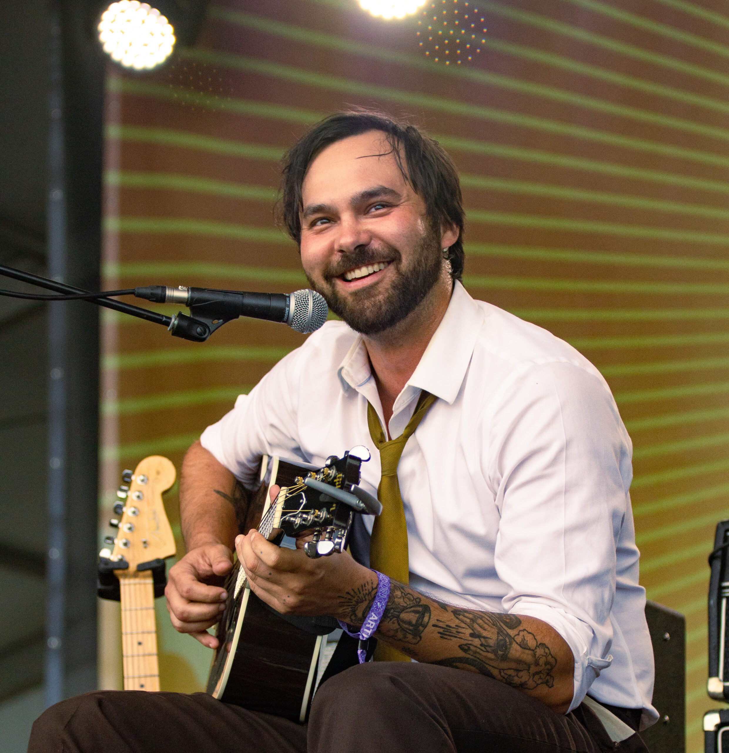 Shakey Graves at Newport Folk Festival Stage Right Secrets