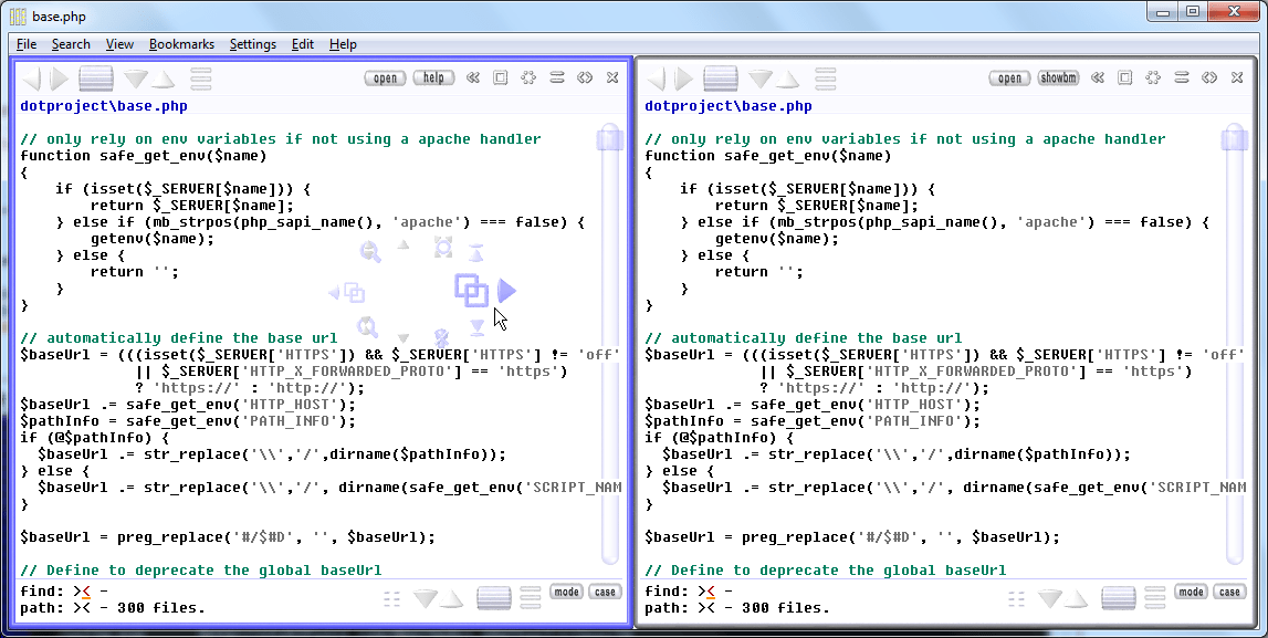 How to toggle full screen and horizontal tiling of text views