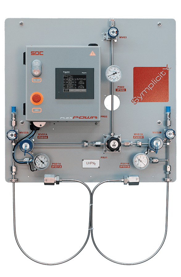SymplicitY™ UHP Automated Gas Panel SDC®