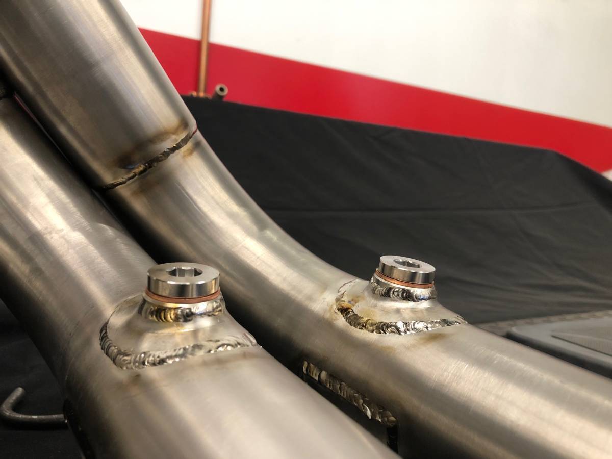 Titanium Zoomie Header Build Kit