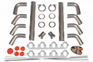 Turbo Log Header Build Kit: Big Block Ford 460 Turbo Manifolds