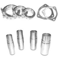 Aluminum Flanges + Intake Clamps