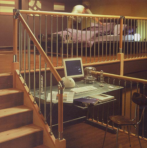 Fusion Handrail system for staircases Fusion Stairparts Stairs