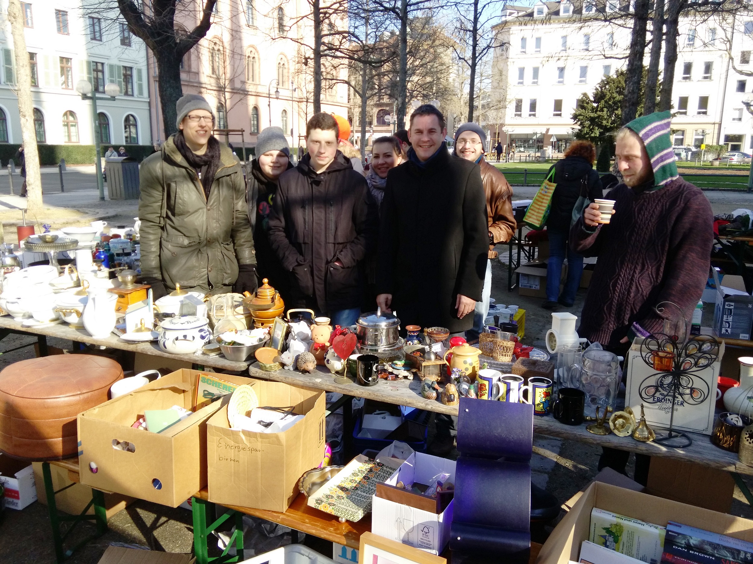 FlüchtlingsFlohmarkt Stadtjugendpfarramt Wiesbaden