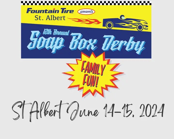 St Albert Soap Box Derby Fountain Tire