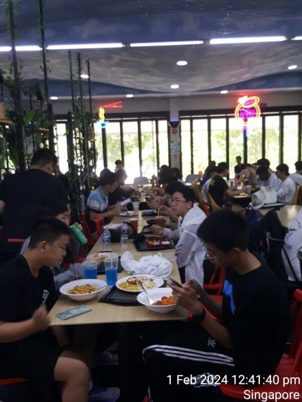 Aircon Foodcourt MR Stall / Kiosk For Rent NTU Canteen 2 Stall.sg