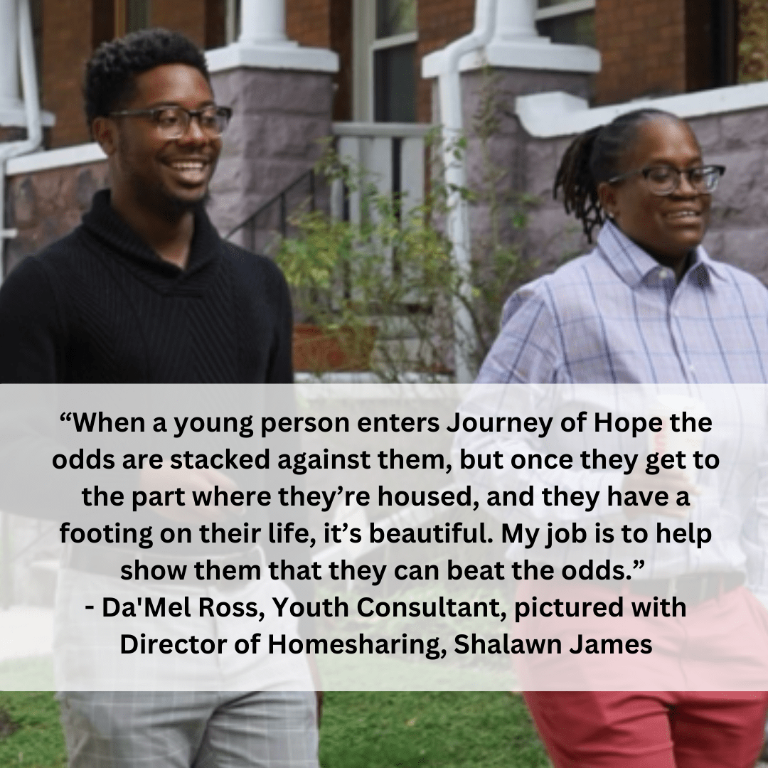 Supporting Young People through a Journey of Hope St. Ambrose Housing