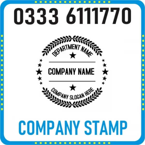 Company Stamp Maker in Pakistan