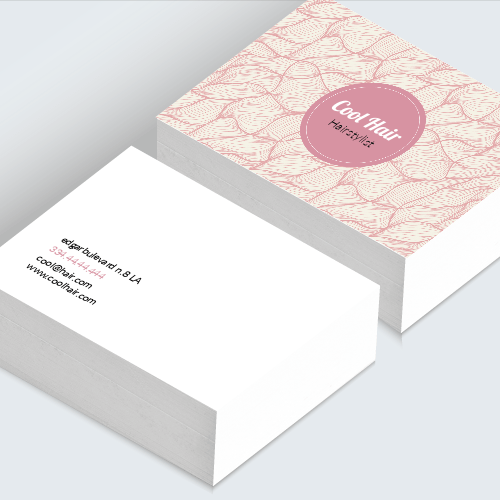 Biglietti da visita per parrucchieri creali ora con Stampaprint