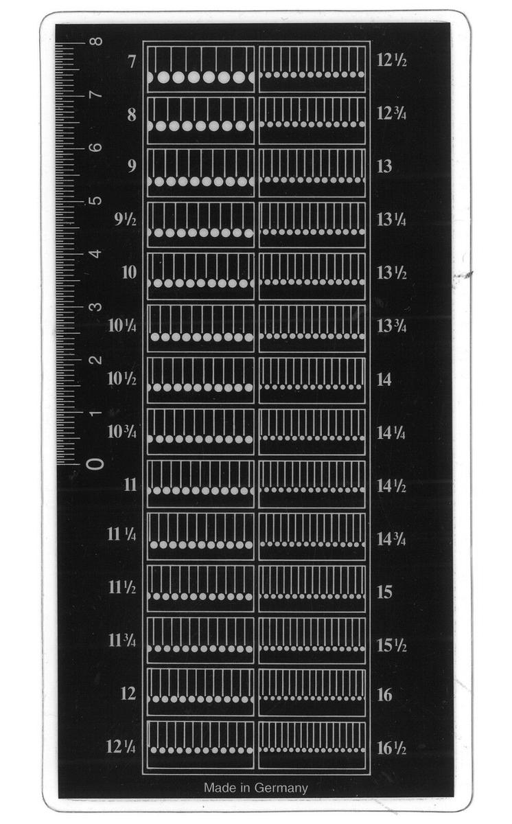Perforation Gauges Which Are The Best How To Use Them. Stamp