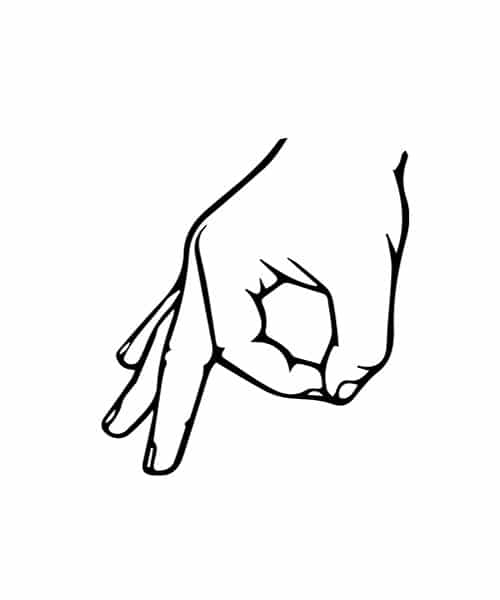 Eagle Eye Circle Hand Game Rubber Stamps Made from Your Photos!