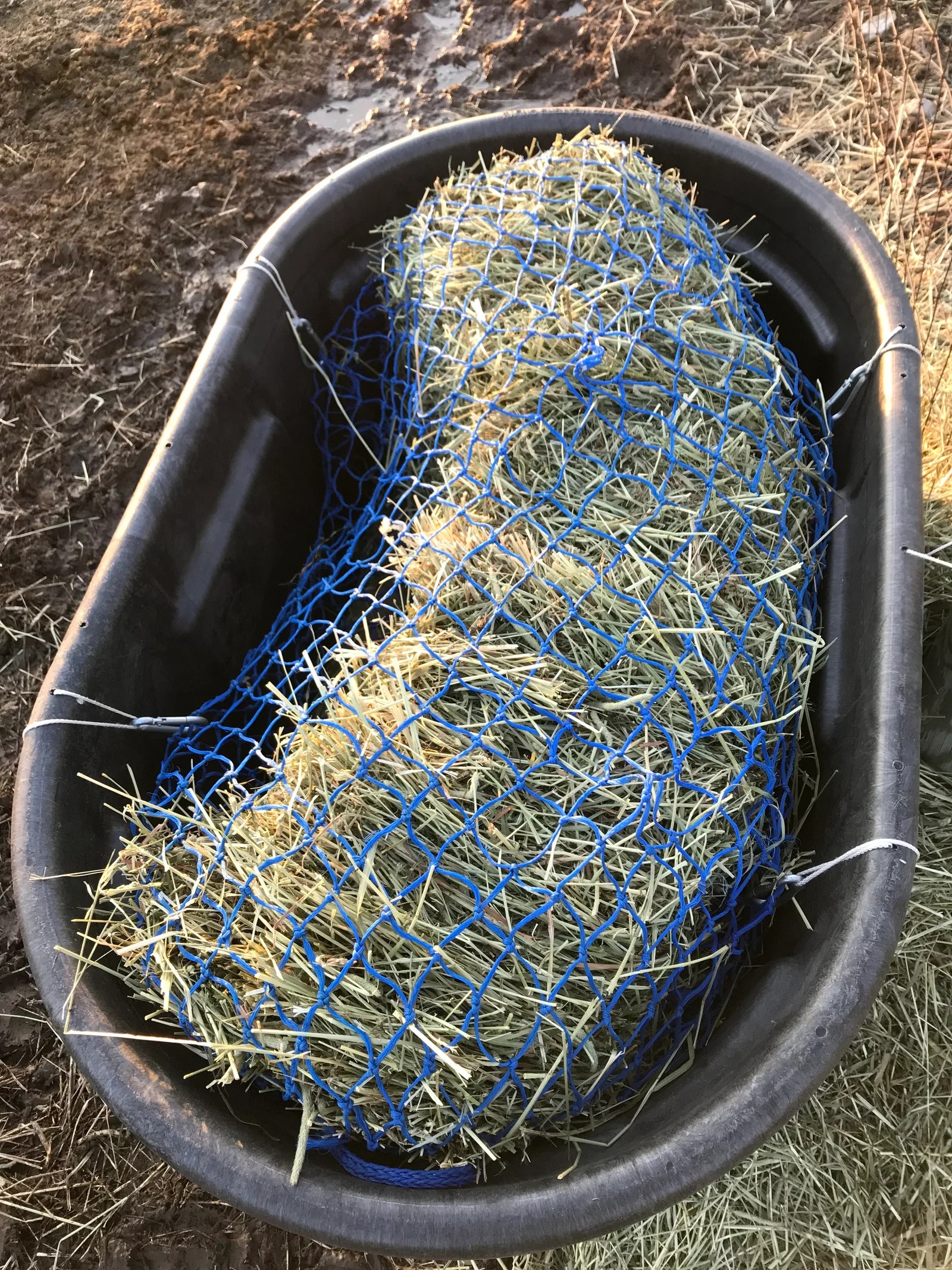 Diy Pasture Hay Feeders Stampy And The Brain