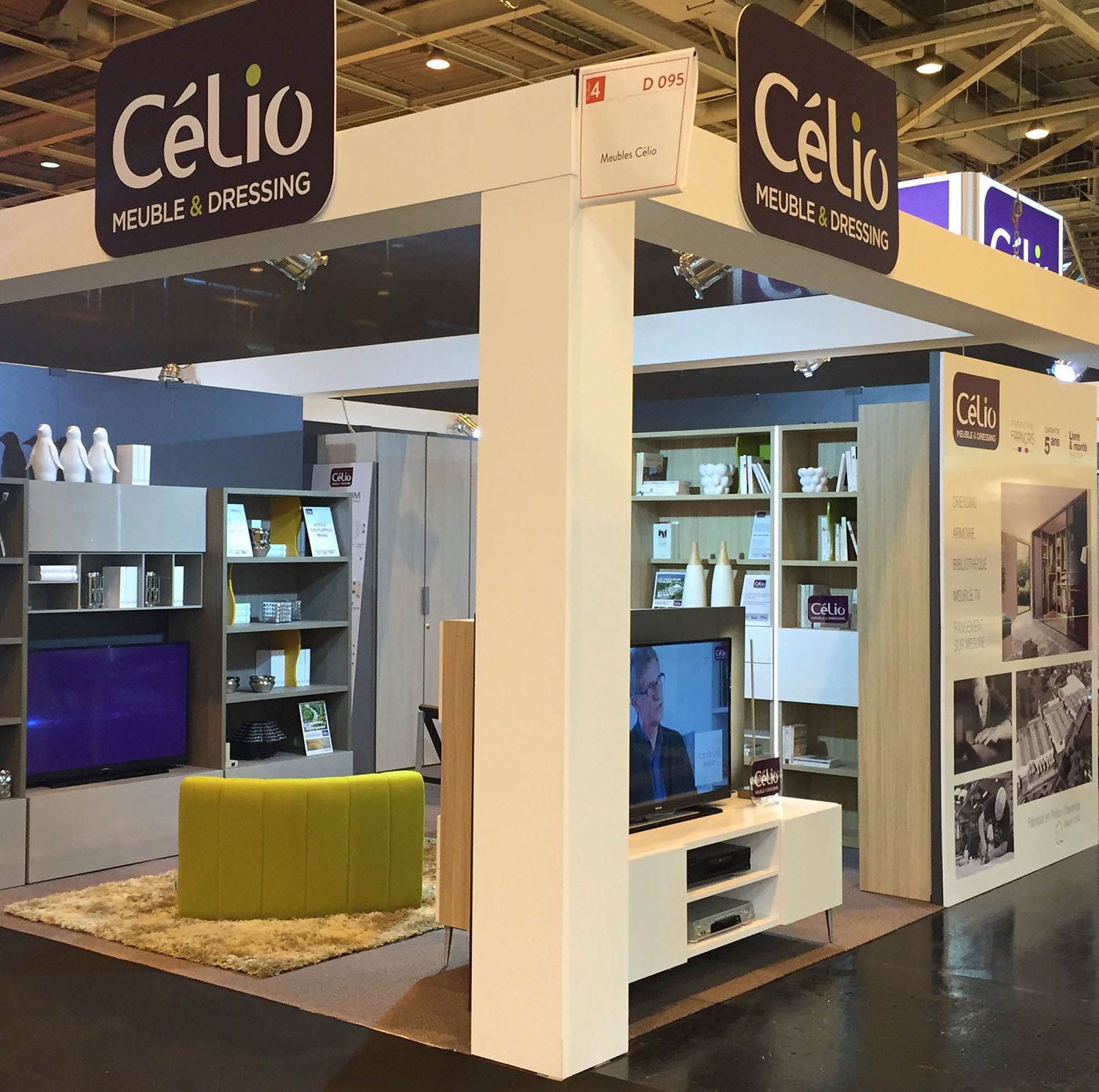 Stand Célio Foire de Paris Stand Op
