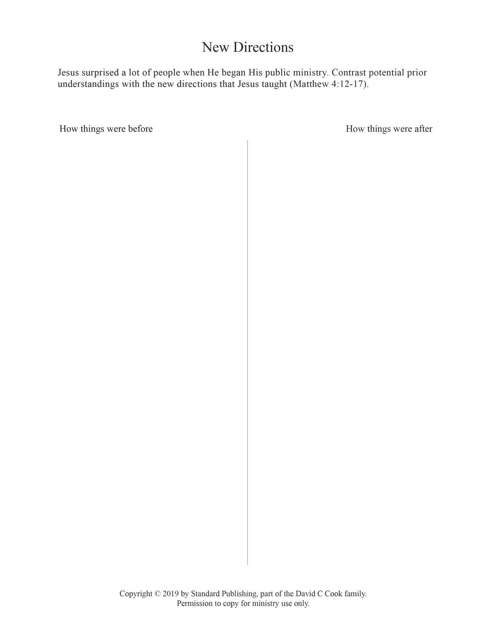 Teacher Tips Standard Lesson