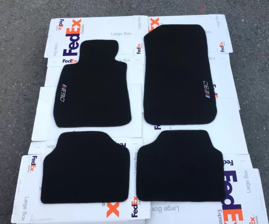 For BMW E90 E91 Sedan M3 Floor Mats Mat Carpet Black Set of4 335d 335i