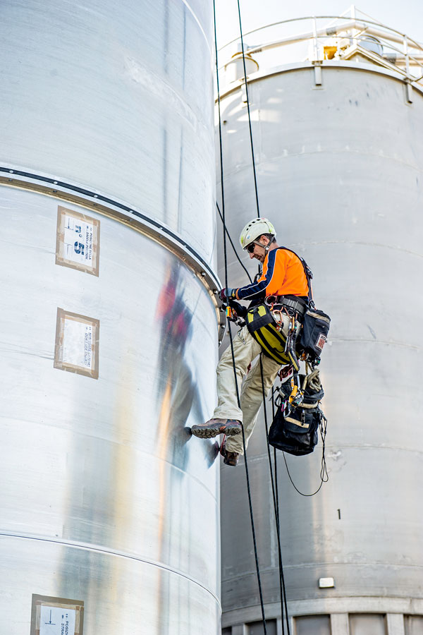 Industrial Rope Access Photo Gallery SBR Action Photos!