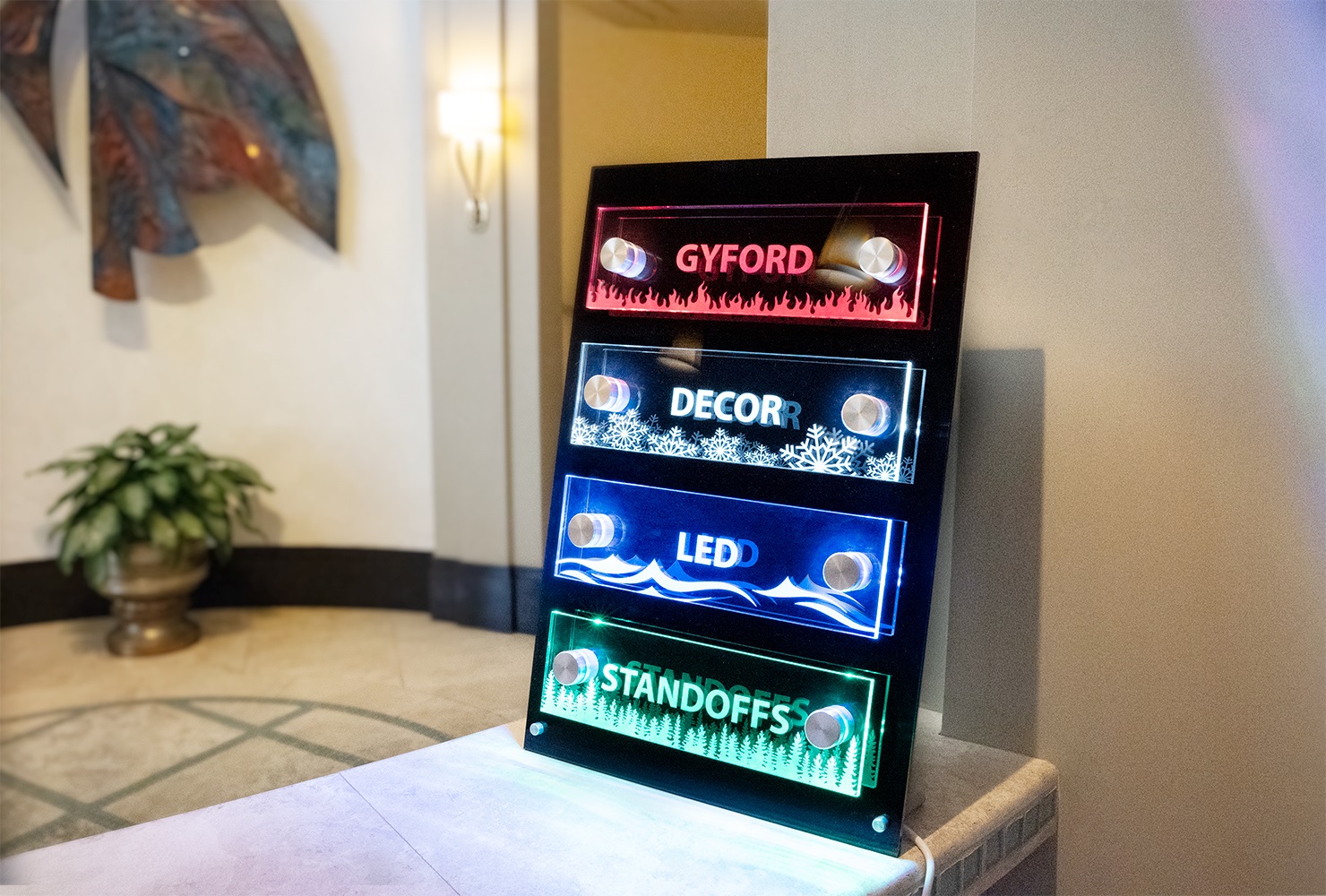 LED StandOffs Gyford Standoff Systems