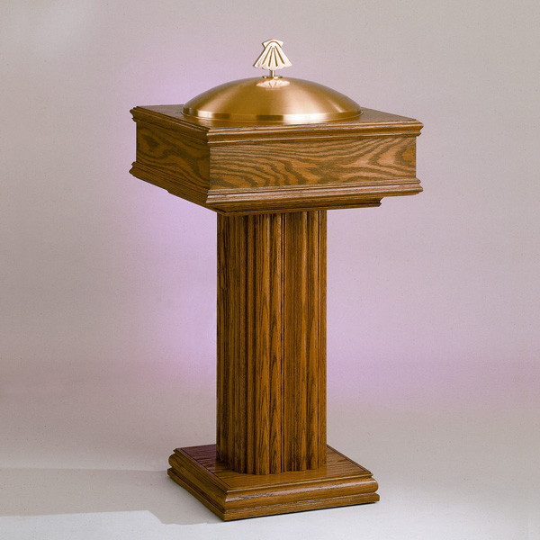 Church Sanctuary Baptismal Font 2828 Style St. Andrew's Book, Gift