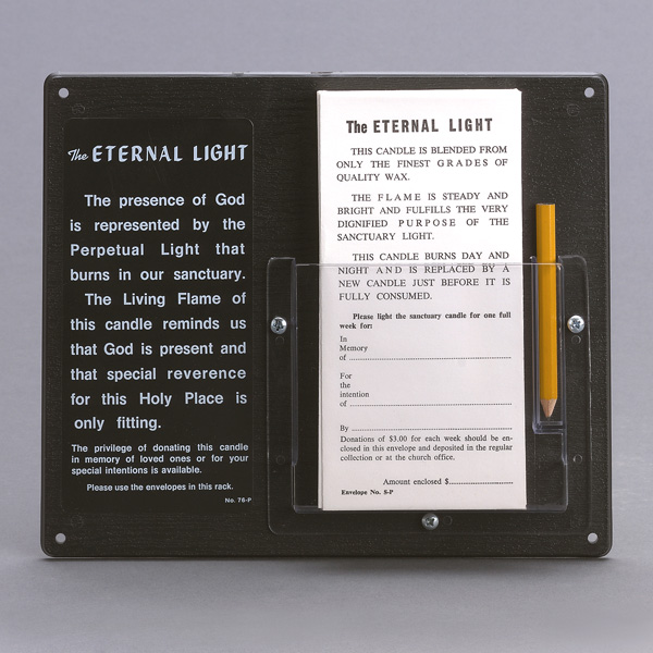 Church Collection Offering Envelope Rack St. Andrew's Book, Gift & Church Supply