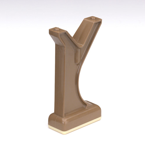 Church Sanctuary Nonbreakable Plastic Kneeler Leg with Rubber Foot