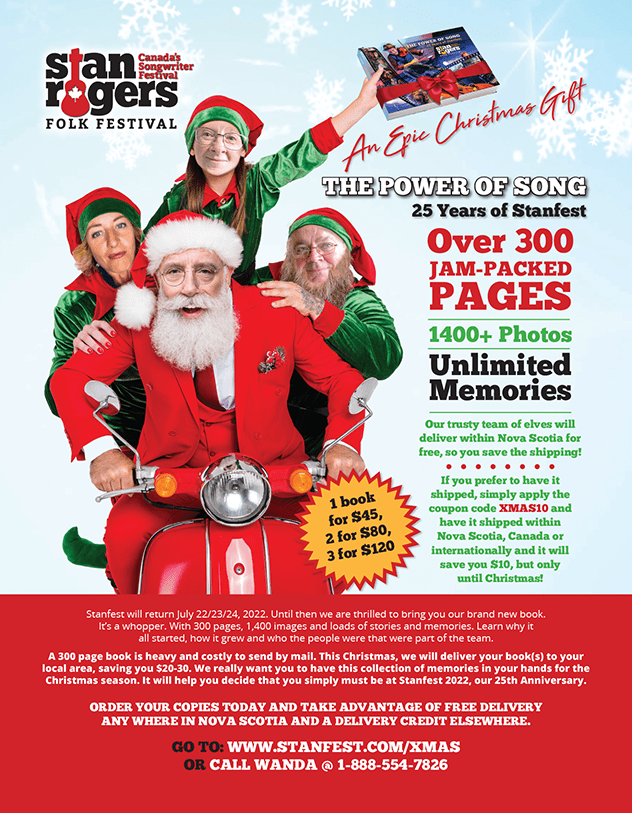stan rogers festival 2023 A Great Christmas Gift The Power of Song 25 Years of Stanfest