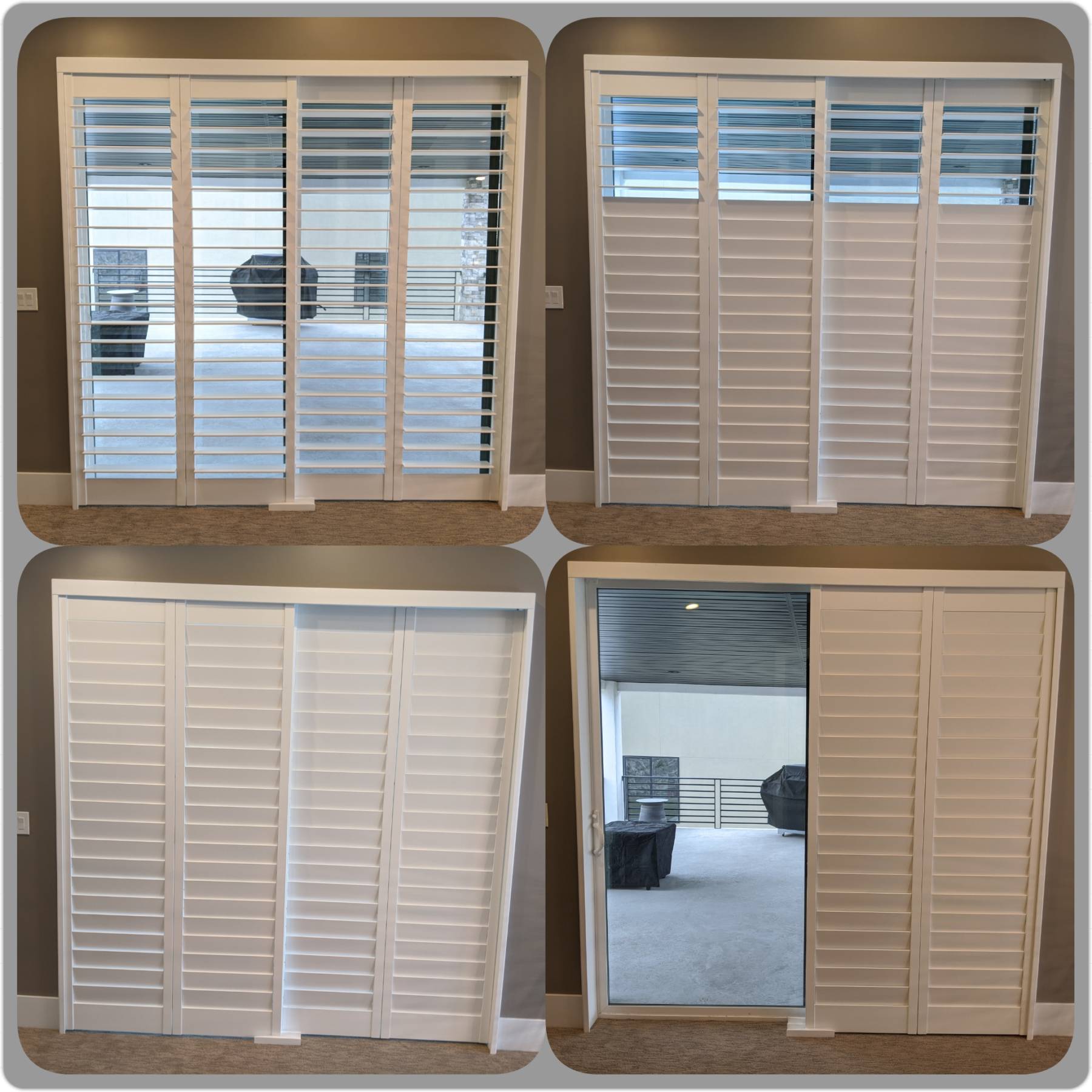 Sliding Door Shutters Shutters For Sliding Glass Doors