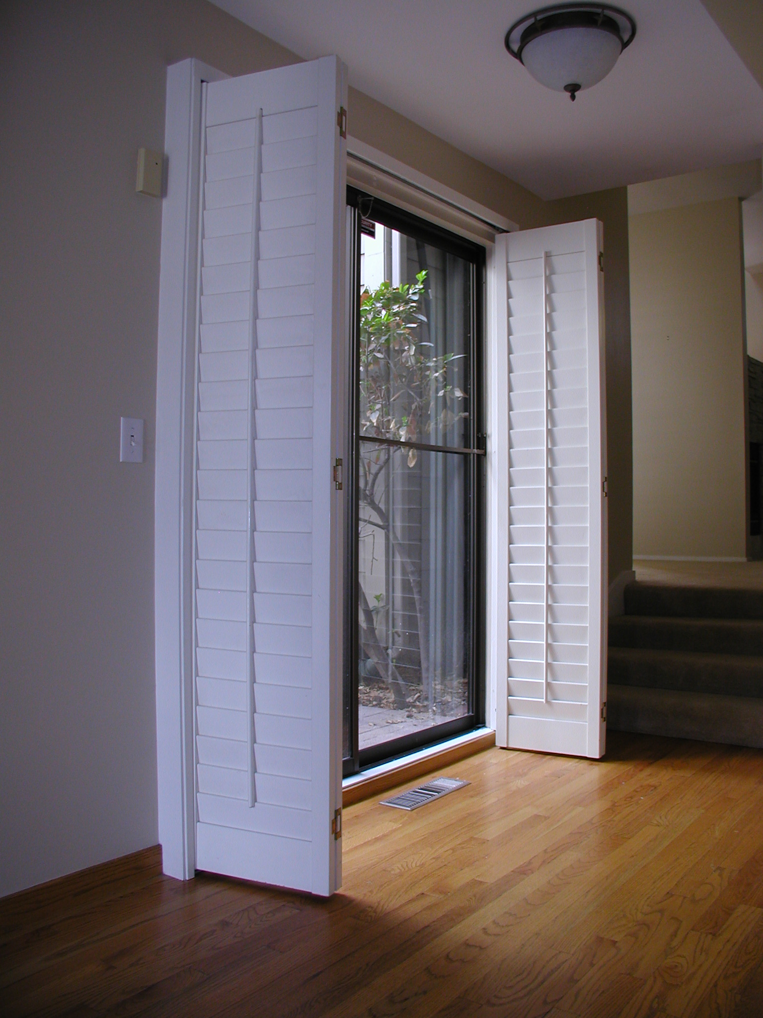 Sliding Door Shutters Salt Lake City, Utah Stanfield Shutter