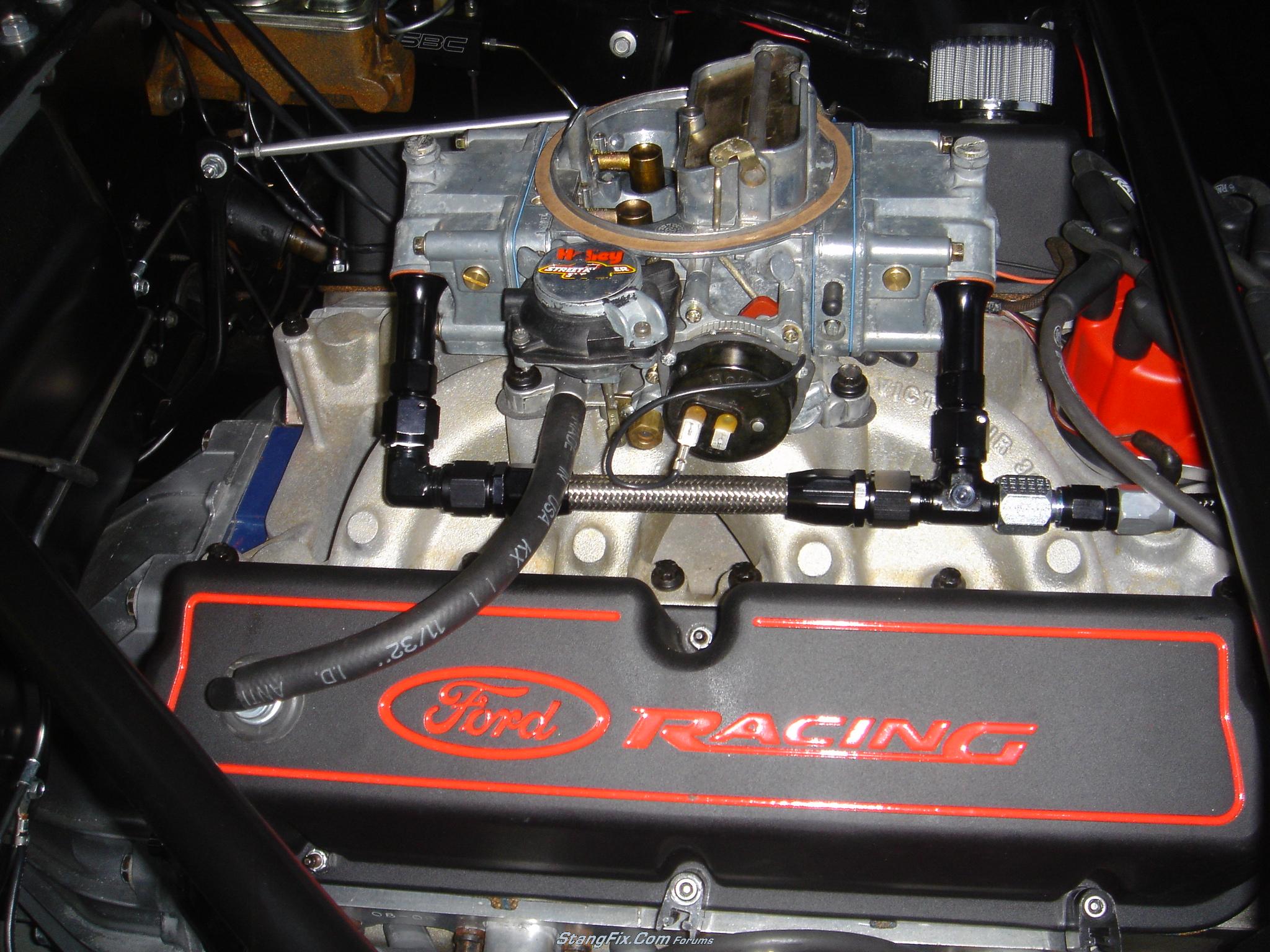 why is fuel gushing from Holley's fuel inlet? Vintage Mustang Forums