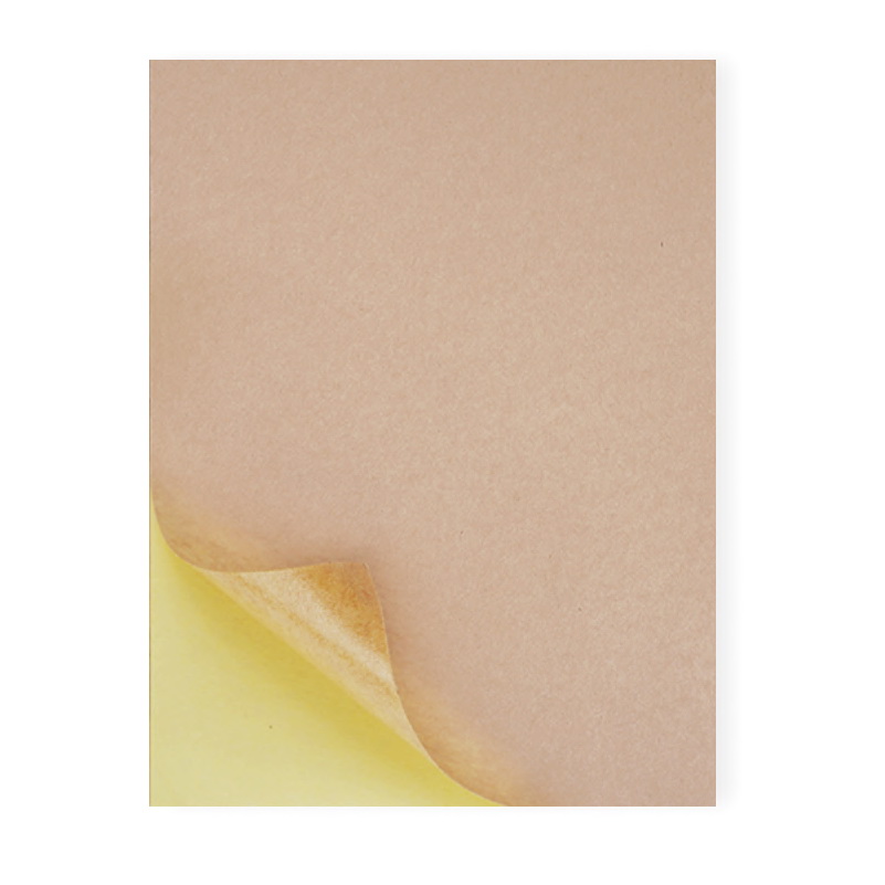 100pcs A4 Brown Kraft Sticker Paper Sheet Label Stanley Packaging