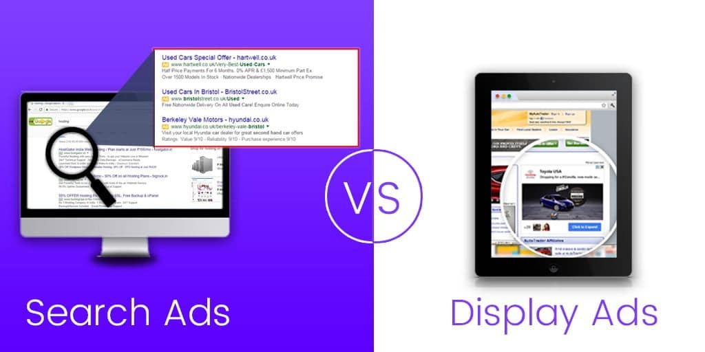 Search Ads vs Display Ads Which One is better for Growth? Stan Ventures
