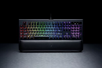 Razer Blackwidow Chroma V2 Mechanical Gaming Keyboard Orange Switch