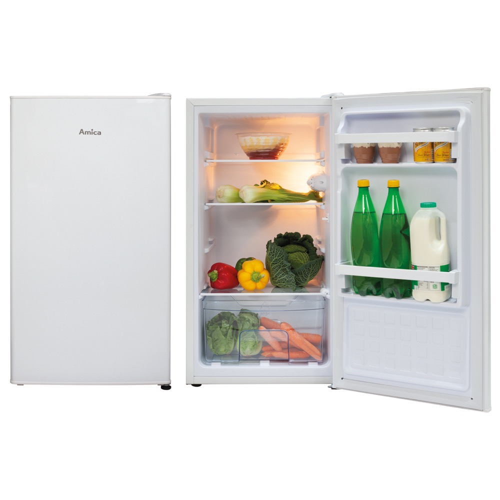 Amica Freestanding 45cm undercounter larder fridge White FC1004
