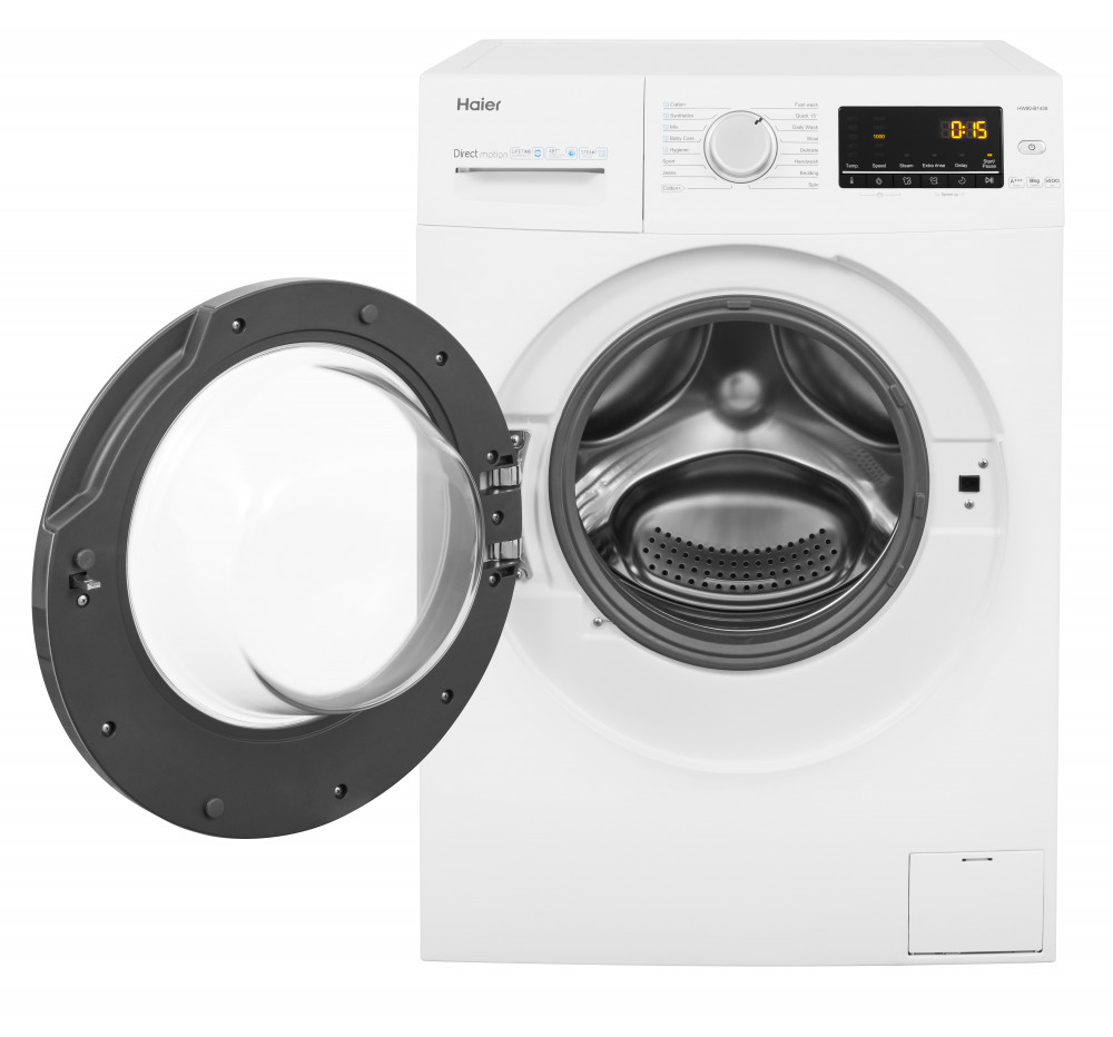 Haier 8Kg Washing Machine with 1400 rpm White HW80B1439