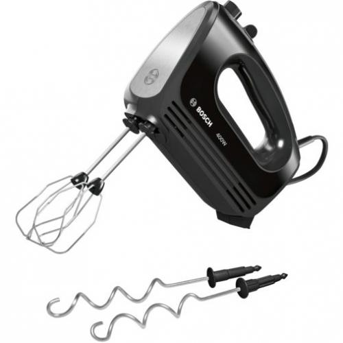 Bosch CleverMixx Hand Mixer 400 W Black MFQ2420BGB