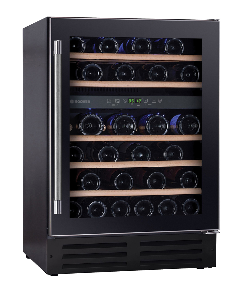 Hoover HWINE 700 Wine Cooler 60cmBlack/Steel HWCB60UK/N