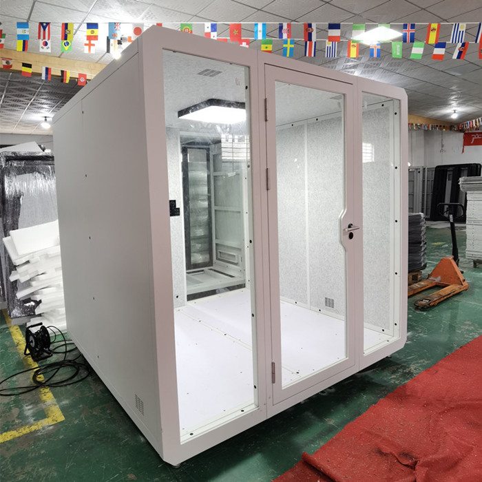 easy installation acoustic soundproof drum booth movable silence