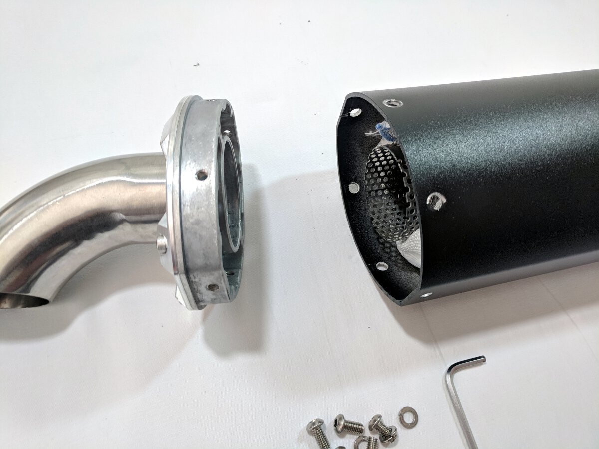 Motorcycle Silencers, Mufflers & Baffles Trinity Racing Muffler RePack